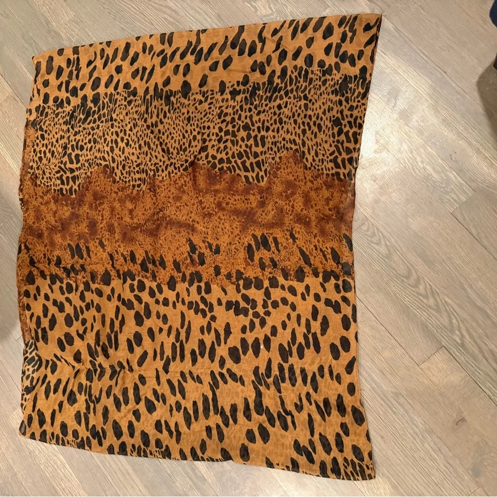 Leopard Print Women's‎ infinity scarf